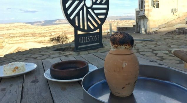 Where to Eat the Best Testi Kebab in Cappadocia? Millocal Restaurant, Uchisar, Nevsehir