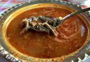 Beyran with lamb, rice and garlic broth in Gaziantep