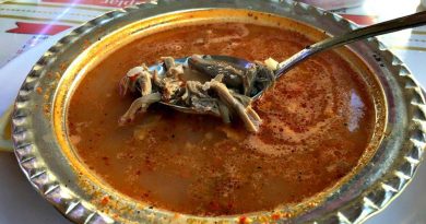 Beyran with lamb, rice and garlic broth in Gaziantep