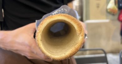 Chimney cake at Pichler Budapest