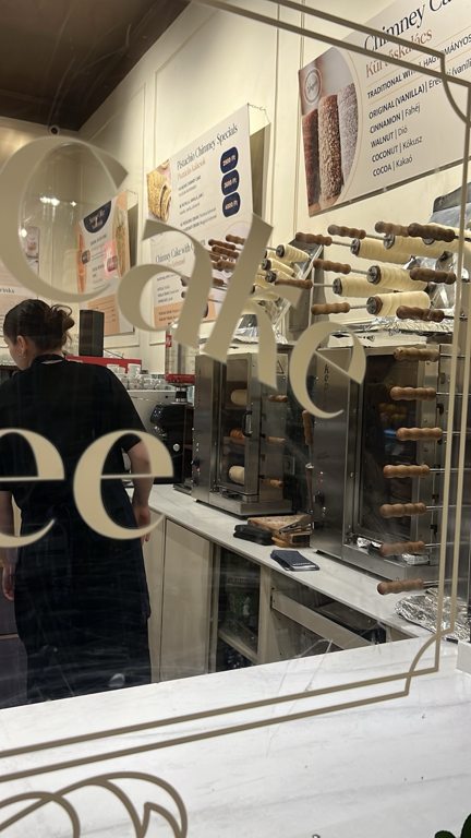 Chimney-cake molds and baking ovens at Pichler