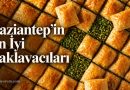 Pistachio baklava tray for our Gaziantep baklava guide