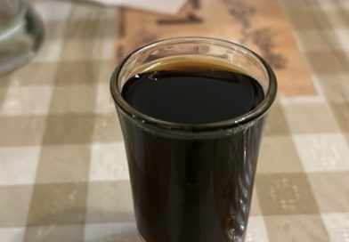 Unicum herbal liqueur served at Frici Papa Budapest