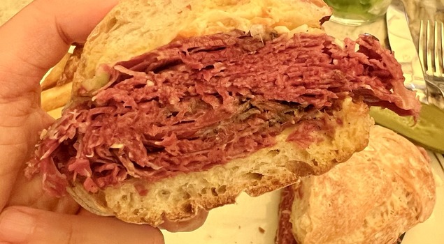 Wagyu Pastrami sandwich at Z Deli Restaurante and Delicatessen in São Paulo